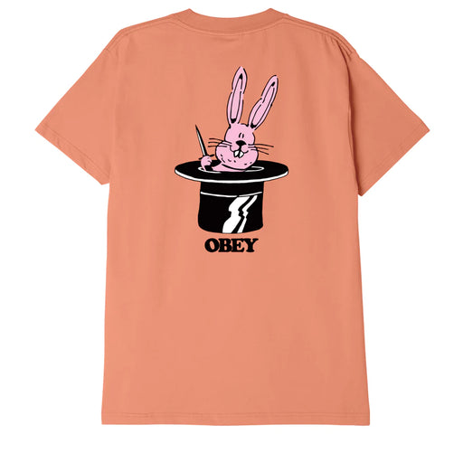 Obey Dissapear T-Shirt - Salmon | Underground Skate Shop