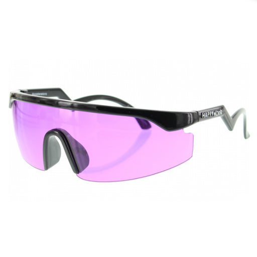 Happy Hour Accelerator Sunglasses - Black/Purple | Underground Skate Shop