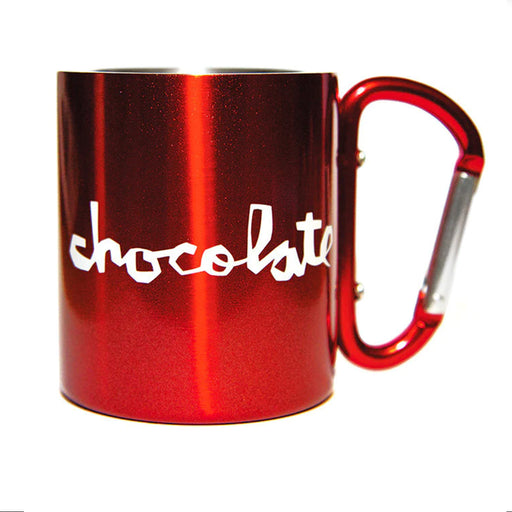 Chocolate Carabiner Mug - Red