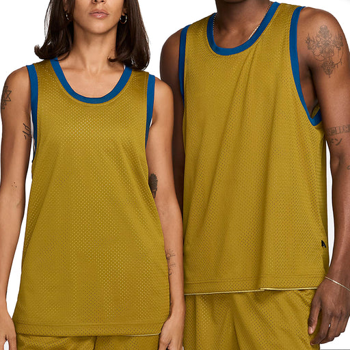 Nike SB Basketball Jersey - Saturn Gold FN2597-700 Front Reversed 