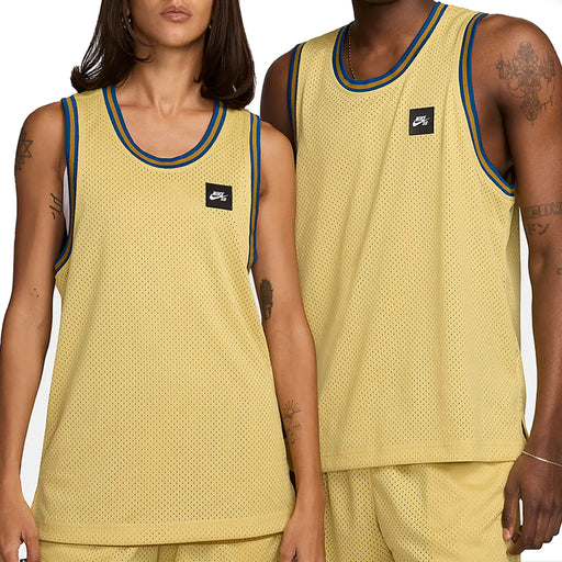 Nike SB Basketball Jersey - Saturn Gold FN2597-700 Front
