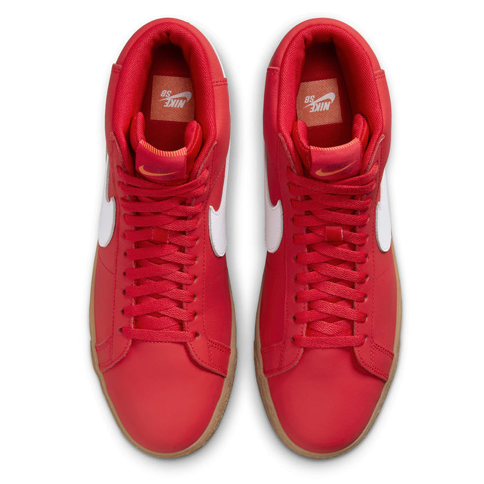 Nike SB Blazer Mid - Red Leather  FJ1680-600 | Underground Skate Shop
