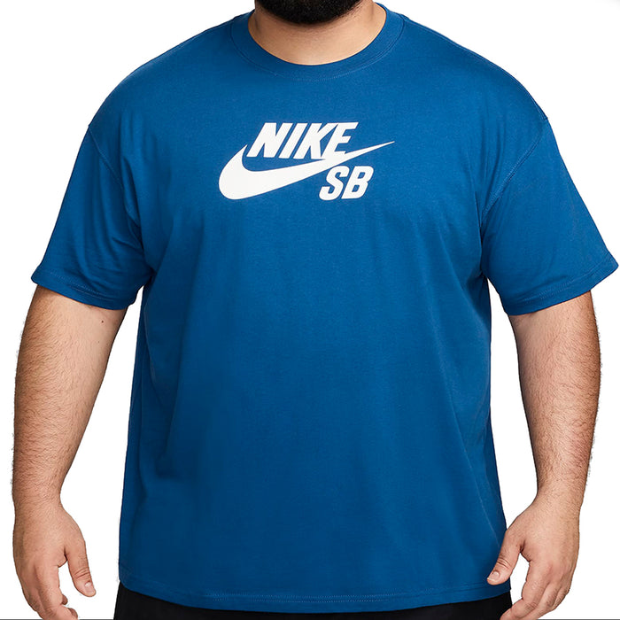 Nike SB Logo T-Shirt - Court Blue CV7539-476