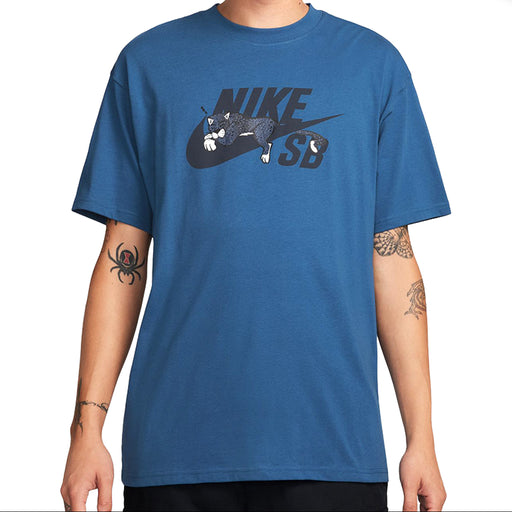 Nike SB Panther T-Shirt - Court Blue FV3496-476 Front