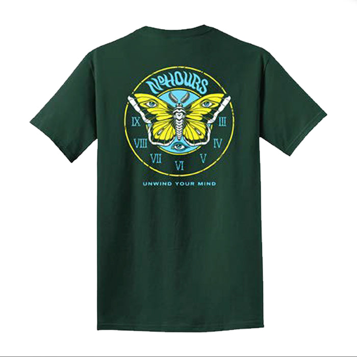 No Hours Unwind T-Shirt - Forest Green