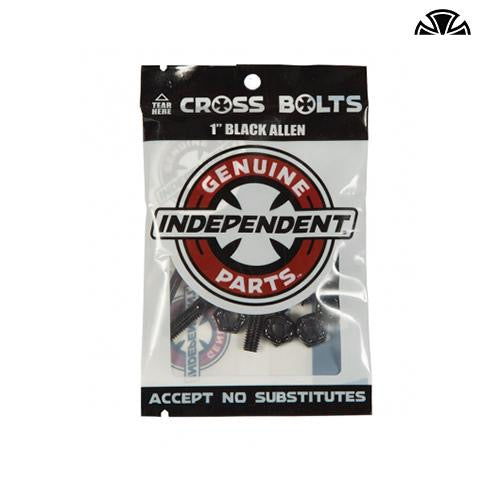 Indy Cross Bolts Hardware - Allen | Underground Skate Shop