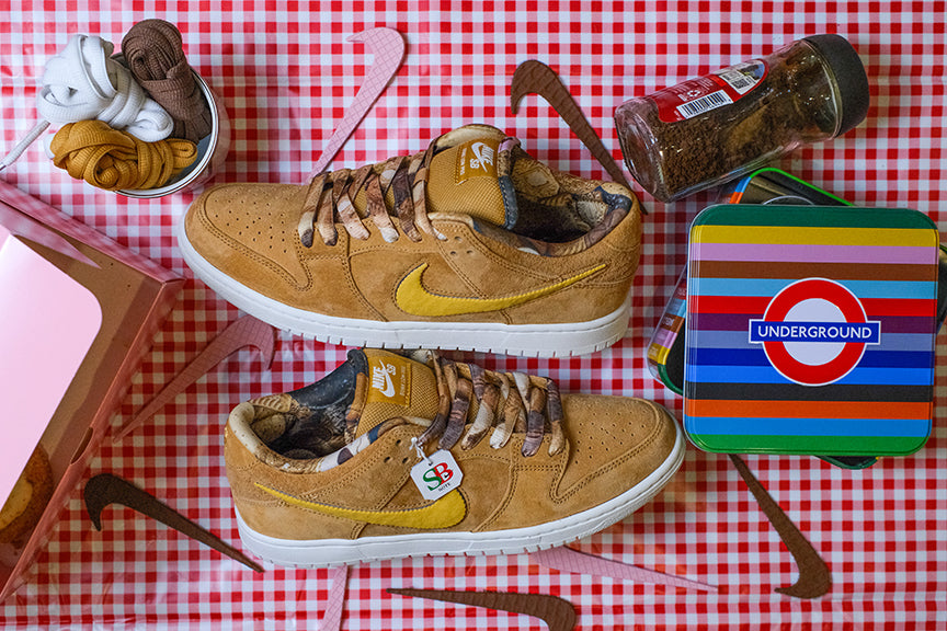 The Note Skateshop "Tea and Biscuits" x Nike SB Dunk Release Info