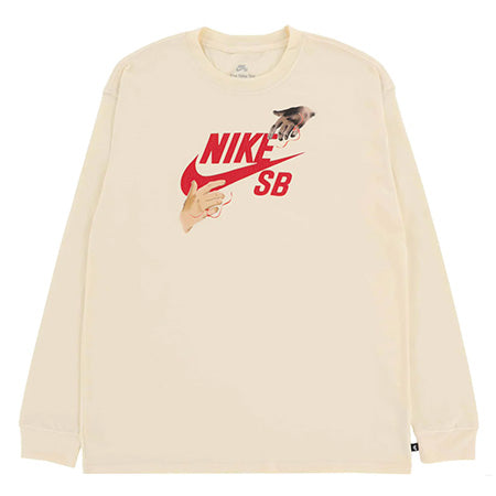 Nike SB City Of Love Long Sleeve T-Shirt - Coconut Milk FQ7681-113