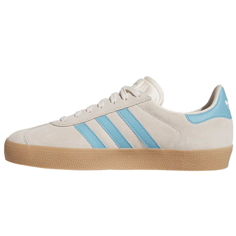 Adidas Gazelle ADV - Wonder White/Blue/Gum Left