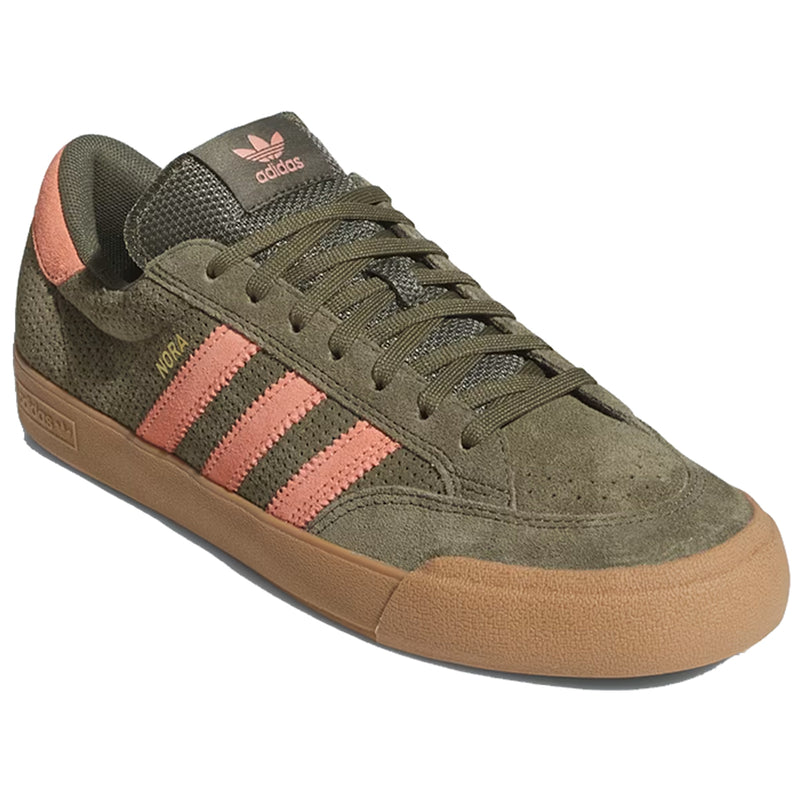 Adidas Nora - Olive/Pink/Gum Lifestyle