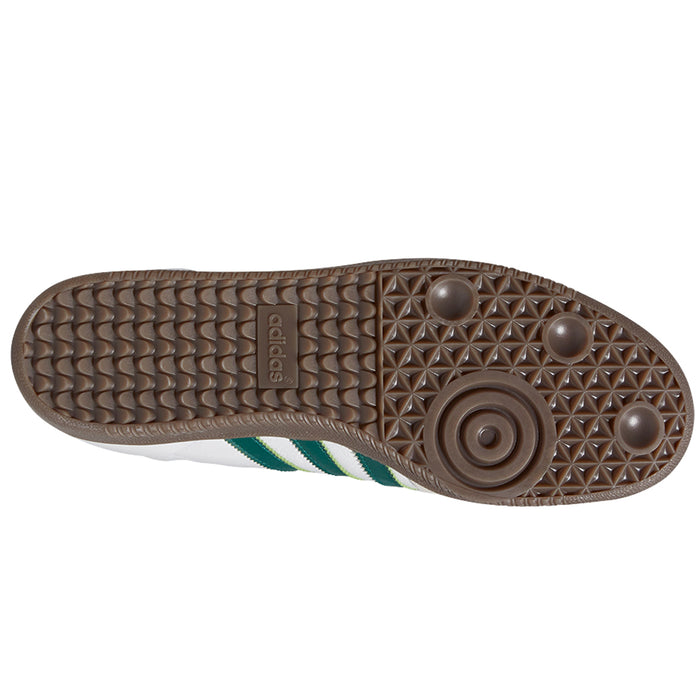 Adidas Samba ADV - White/Hunter Green/Gum | Underground Skate Shop Adidas Samba ADV - White/Hunter Green/Gum | Underground Skate Shop
