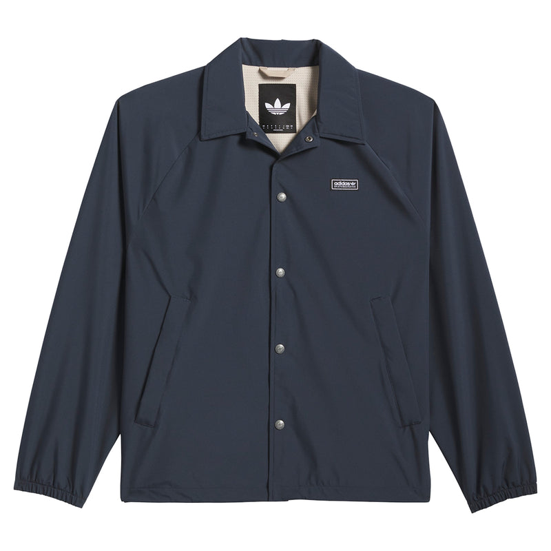 Adidas Skateboarding Coach Jacket - Navy Front