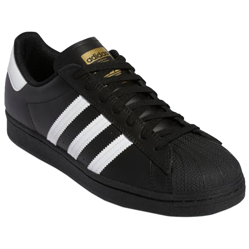 Adidas Superstar ADV - Black/Black/White Leather | Underground