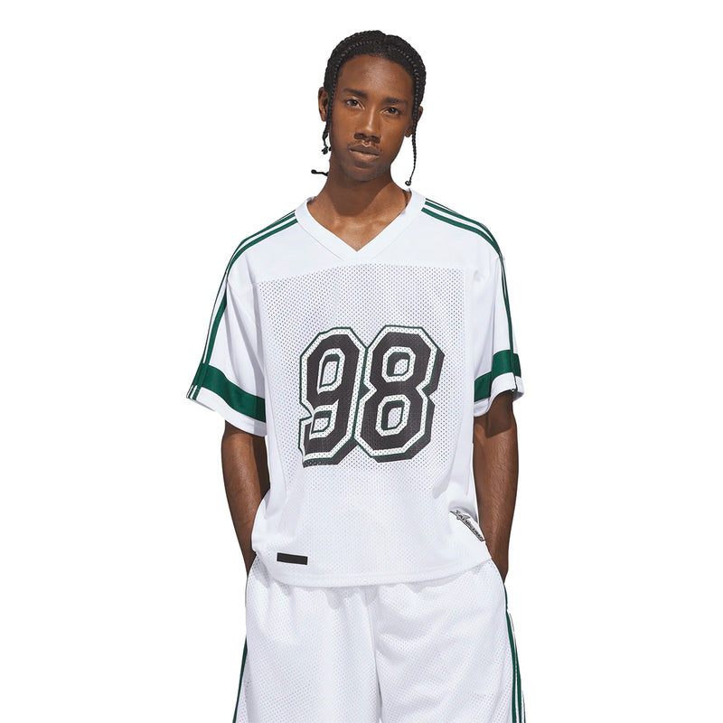 Adidas Tyshawn Football Jersey - White Model