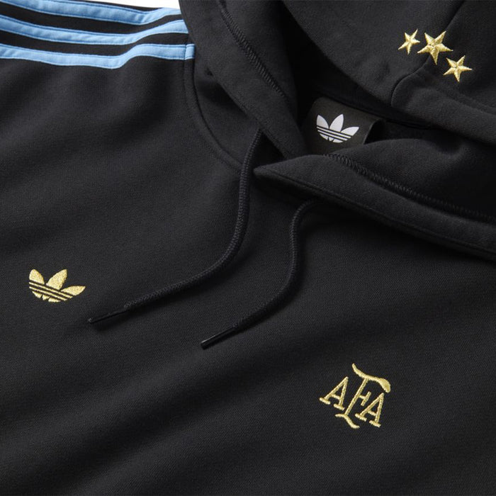 Adidas X Thrasher X Argentine Football Association Hoodie - Black Detail
