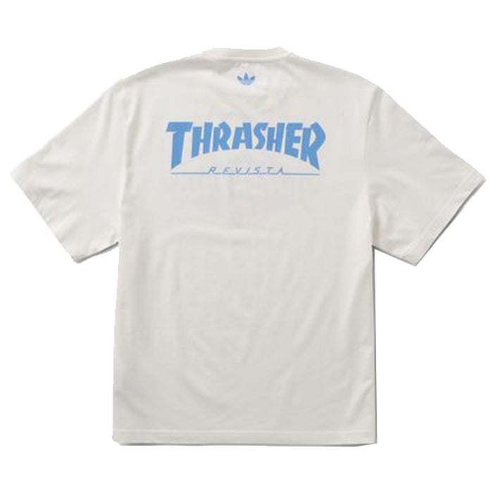 Adidas X Thrasher X Argentine Football Association T-Shirt - White Back
