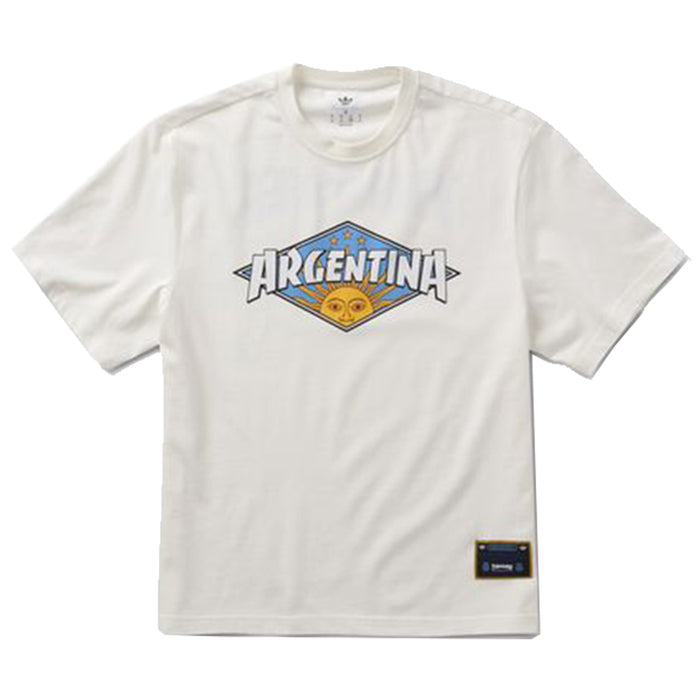 Adidas X Thrasher X Argentine Football Association T-Shirt - White Front