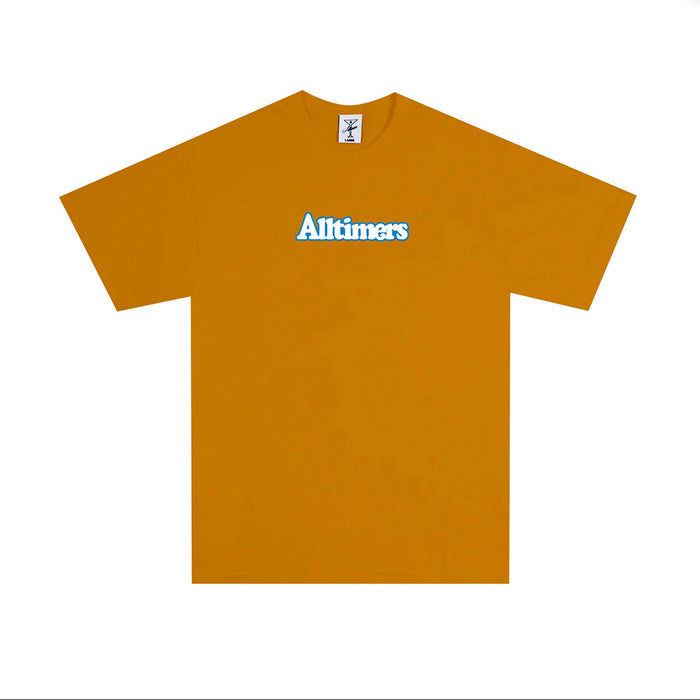 Alltimers Broadway T-Shirt - Orange | Underground Skate Shop