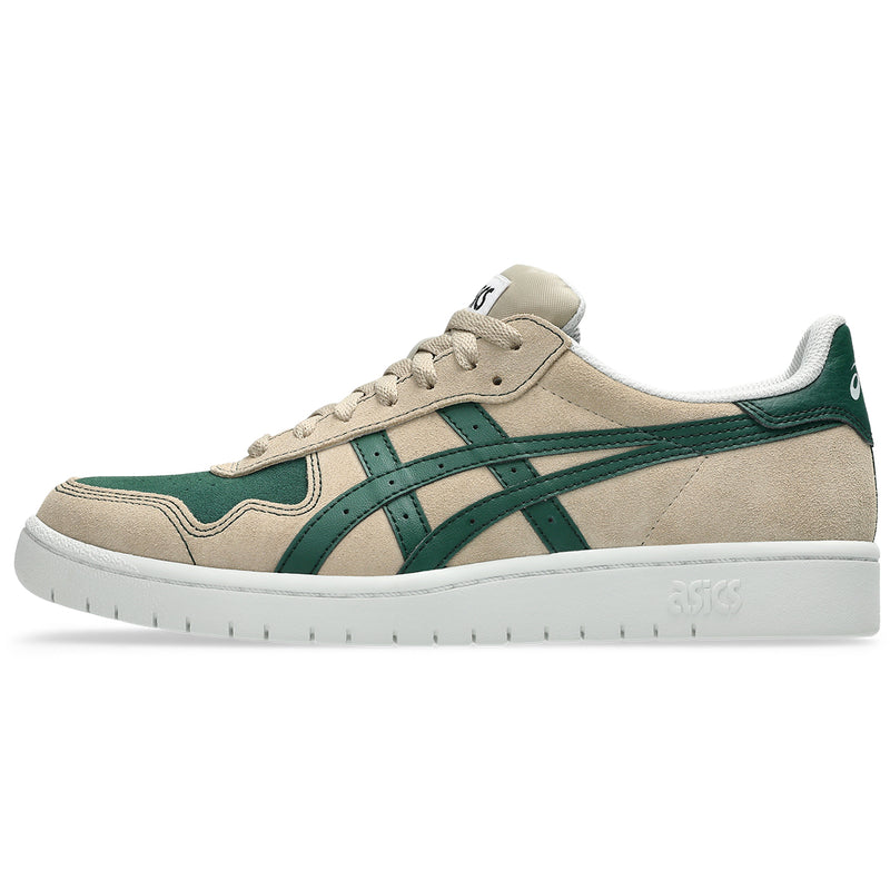 Asics Japan Pro - Wood Crepe/Evergreen Left