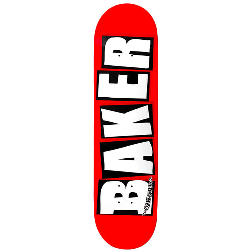 Baker Deck - Brand Logo White 8"