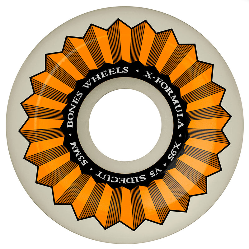 Bones X-Formula Wheels 95a - 53mm V5 Sidecut
