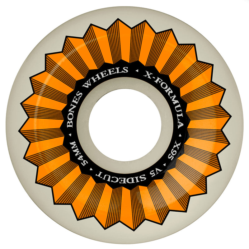 Bones X-Formula Wheels 95a - 54mm V5 Sidecut