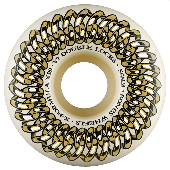Bones X-Formula Wheels 99a - 56mm V7 Double Lock