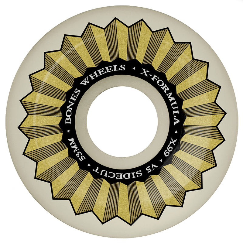 Bones X-Formula Wheels 99a - Sidecut 53mm V5