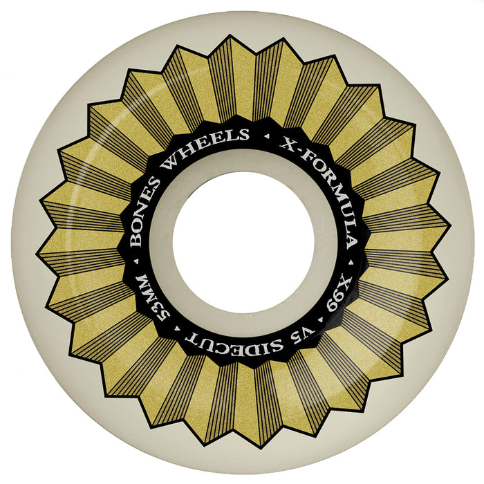 Bones X-Formula Wheels 99a - Sidecut 53mm V5