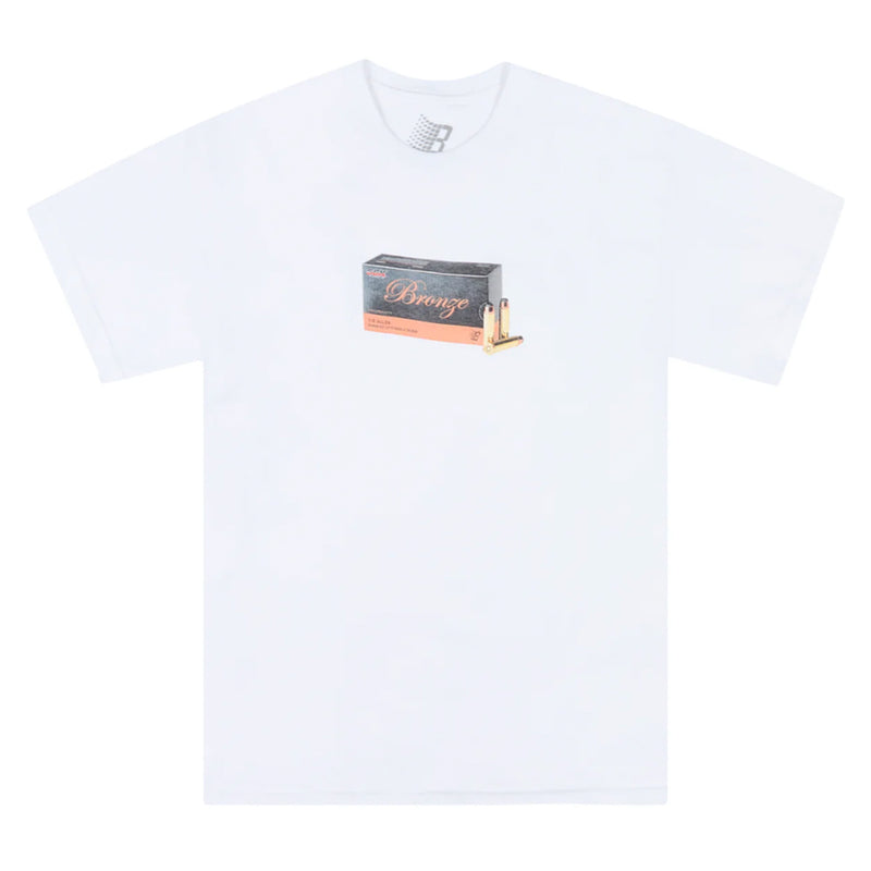 Bronze Bullet T-Shirt - White