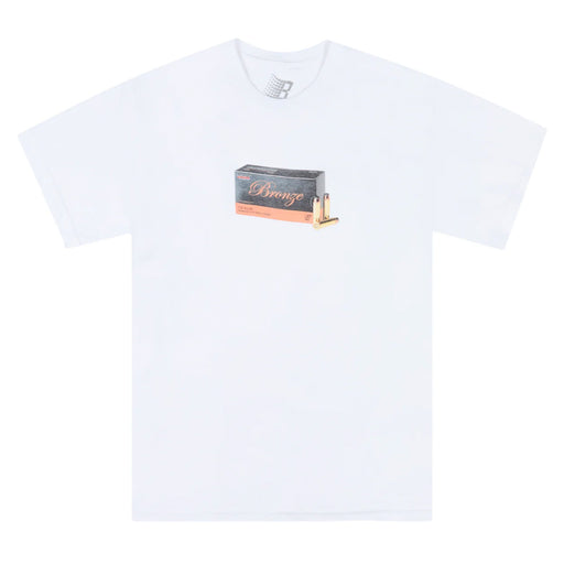 Bronze Bullet T-Shirt - White