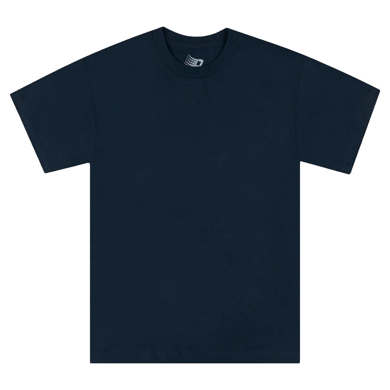 Bronze Rock Hard T-Shirt - Navy Front