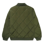 Butter Alpine Bomber Jacket - Green Back
