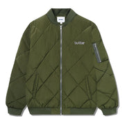 Butter Alpine Bomber Jacket - Green Front