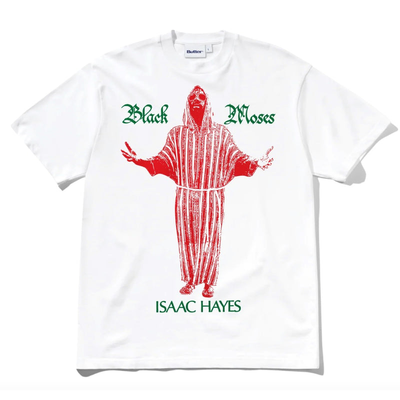 Butter Goods Black Moses T-Shirt - White