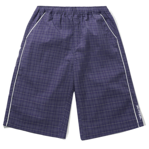 Butter Goods Main Shorts - Navy Plaid