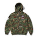 Butter Goods Patches Zip-Up Hoodie - Camo Front