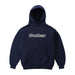 Butter Goods Plaid Logo Applique Hoodie - Navy