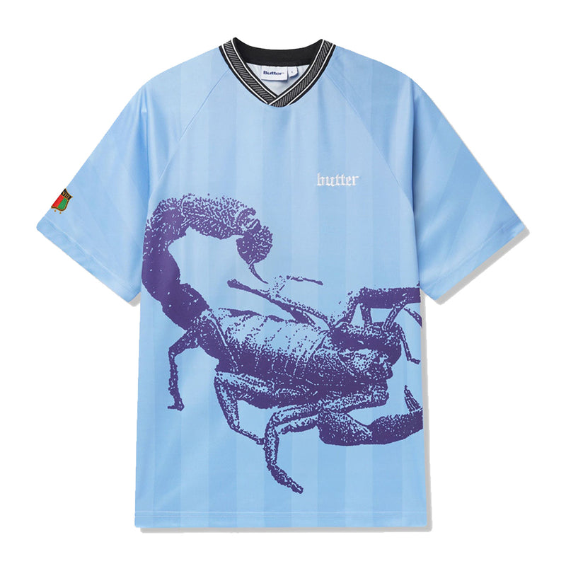Butter Goods Scorpion Jersey - Blue Front