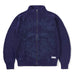 Butter Goods Shout Zip-Thru Knit Sweater - Dark Blue