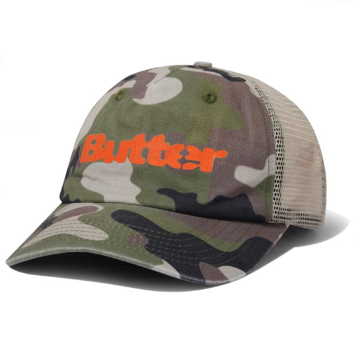 Butter Goods Stencil Trucker - Camo