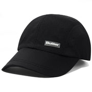 Butter Goods Stride  4 Panel Cap - Black Front