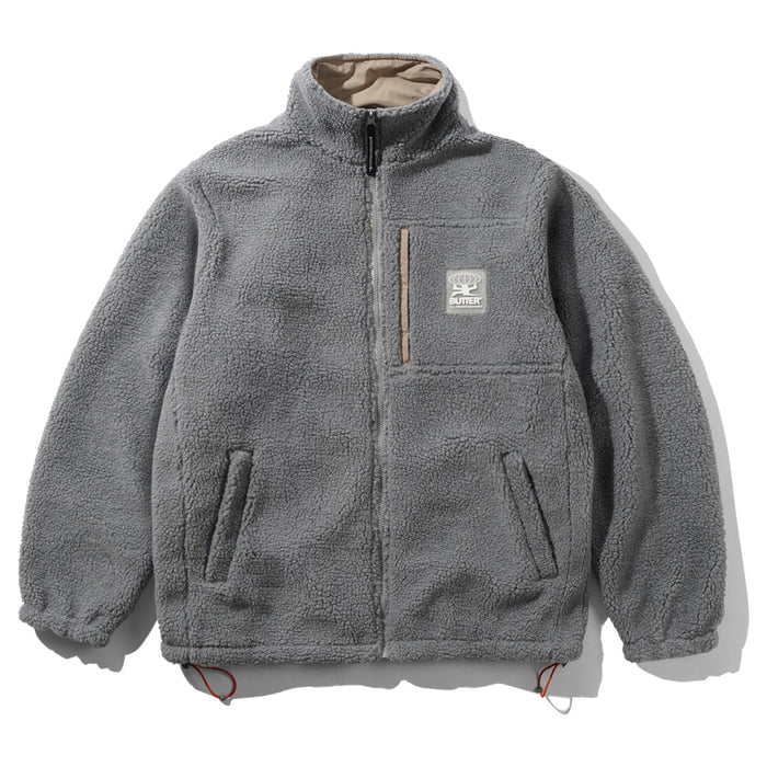 Butter Goods Terrain Highpile Jacket - Grey