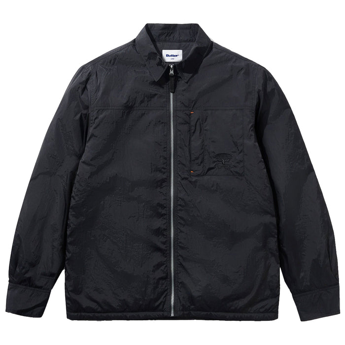 Butter Goods Terrain Insulated Overshirt Jacket - Black