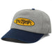 Butter Goods Tide Snap Back - Grey/Navy Front