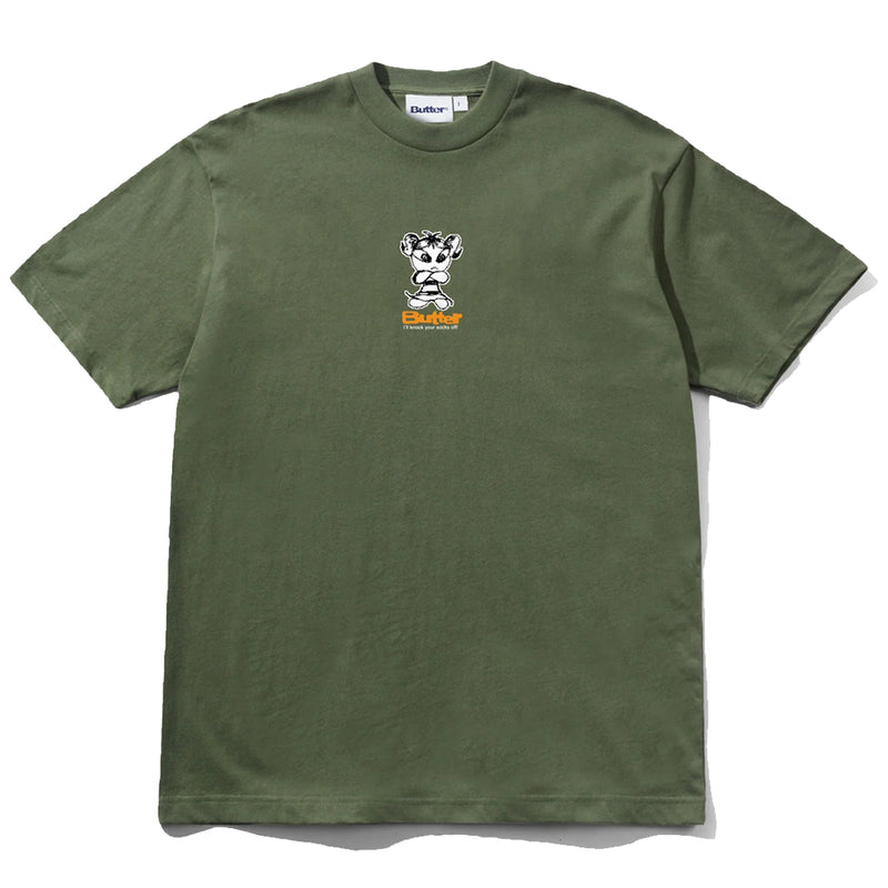 Butter Goods Vexed T-Shirt - Army Green
