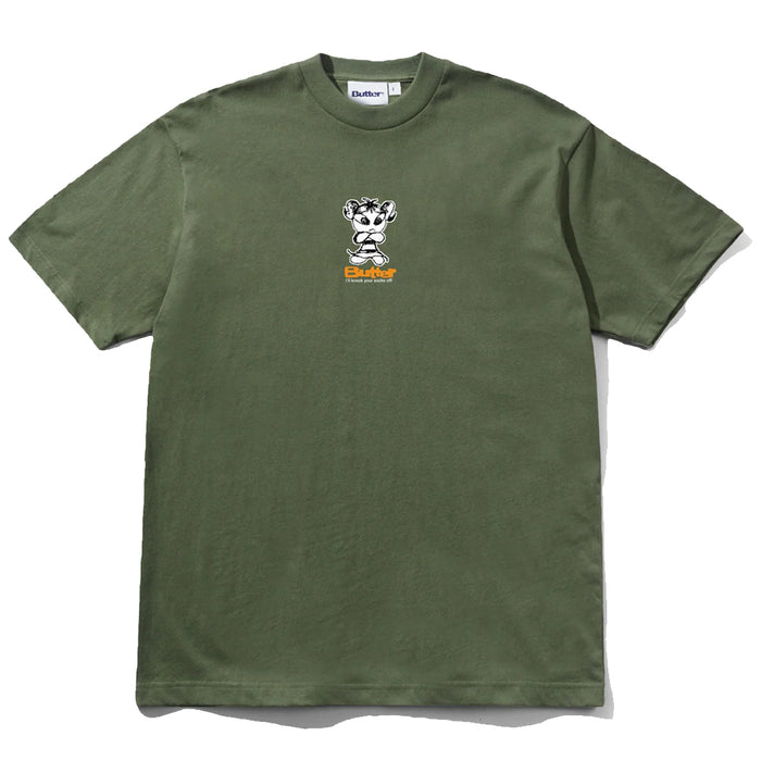 Butter Goods Vexed T-Shirt - Army Green