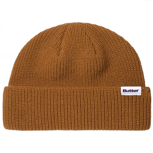 Butter Goods Wharfie Beanie - Brown