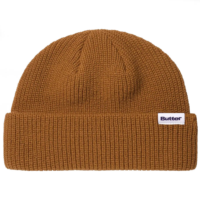 Butter Goods Wharfie Beanie - Brown