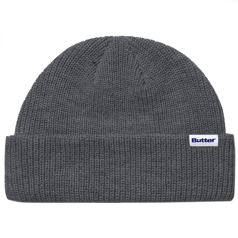 Butter Goods Wharfie Beanie - Charcoal